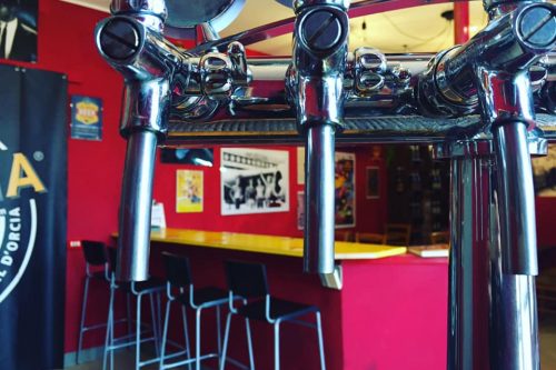 La tap room