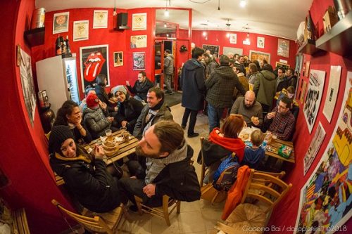 La tap room